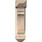 Ekena Millwork Olympic Arts and Crafts Smooth Bracket w/ Offset Brace, Douglas Fir, 5 1/2"W x 14"D x 22"H BKT0604X14X22OLY03SDF - alternate 2